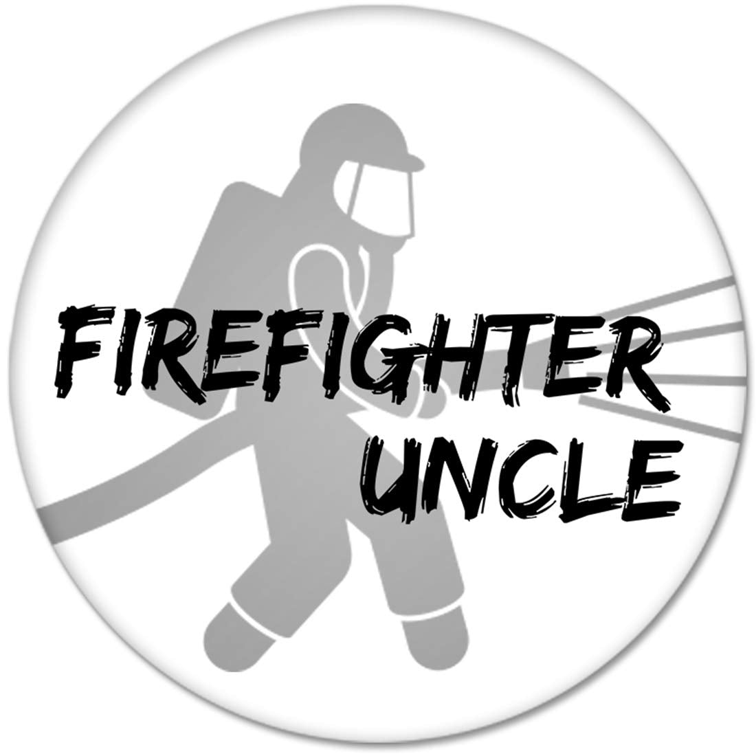 FIREFIGHTER UNCLE Pinback 2.25-inch Default Title