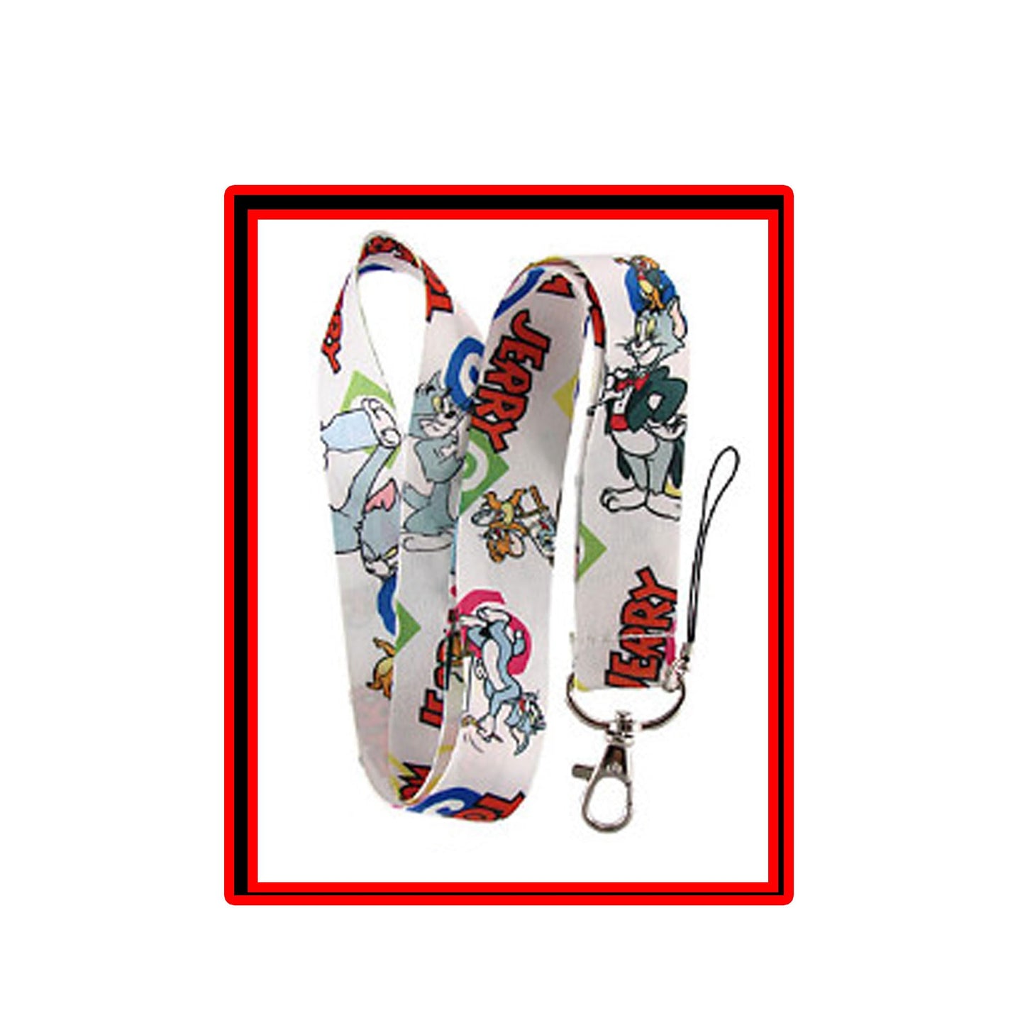 Naughty Little Animals Lanyard Beautiful Themed Lanyard Hook & Phone String Unisex Default Title