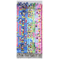 Cartoon character lanyards set of 4, assorted bright colors and patterns