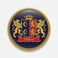 Abbas Family Crest Coat of Arms Pinback 3-inch - My Pinbacks