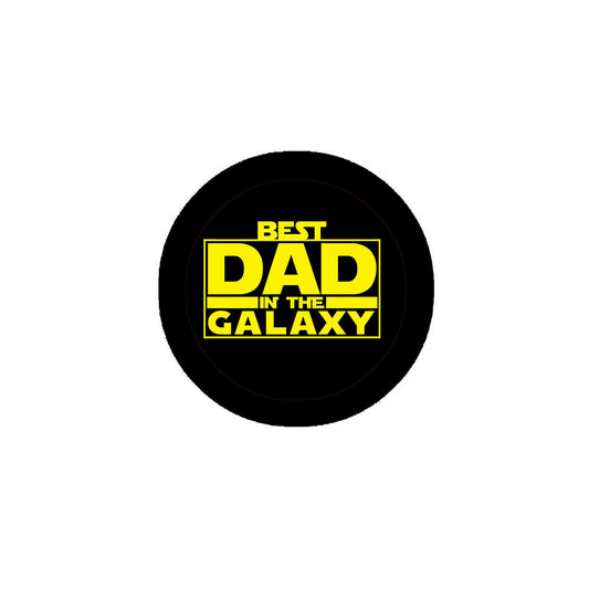 Best Dad in the Galaxy Pinback 2.25-inch Default Title
