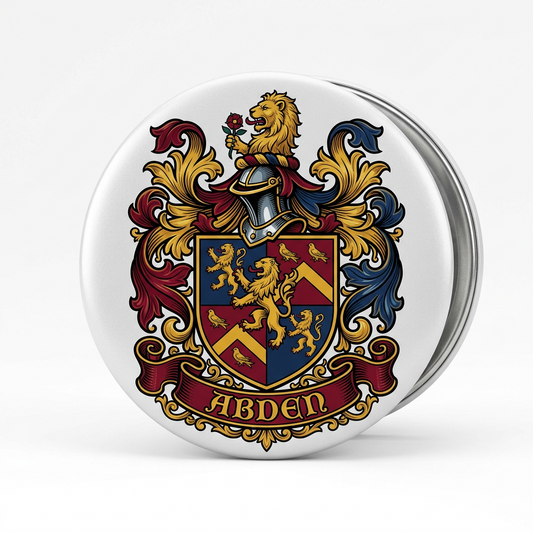 Abden Family Crest Coat Arms Magnet 3-inch