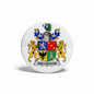 Abeyakoon Family Crest Coat of Arms Pinback 3-inch - My Pinbacks