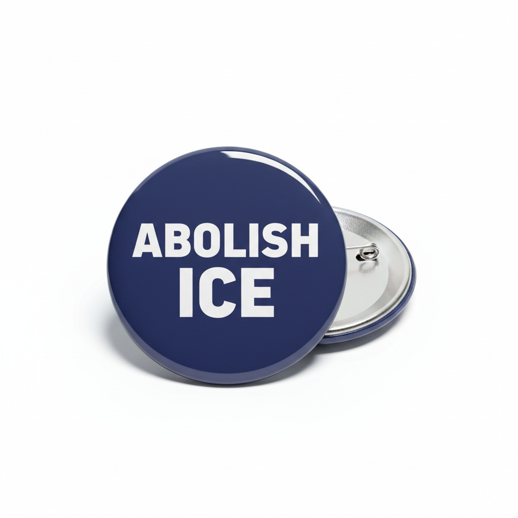 Abolish ICE Pinback 2.25-inch