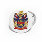 Abrahamowicz Family Crest Coat of Arms Pinback 3-inch - My Pinbacks