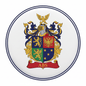 Abs Family Crest Coat of Arms Pinback 3-inch - My Pinbacks