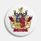 Abuzir Family Crest Coat of Arms Pinback 3-inch - My Pinbacks