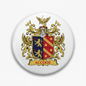 Accooe Family Crest Coat of Arms Pinback 3-inch - My Pinbacks