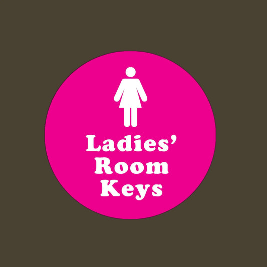 Ladies Room Keys 2.25-inch Bottle Opener Keychain Default Title