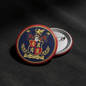 Acuna Family Crest Coat of Arms Pinback 3-inch - My Pinbacks