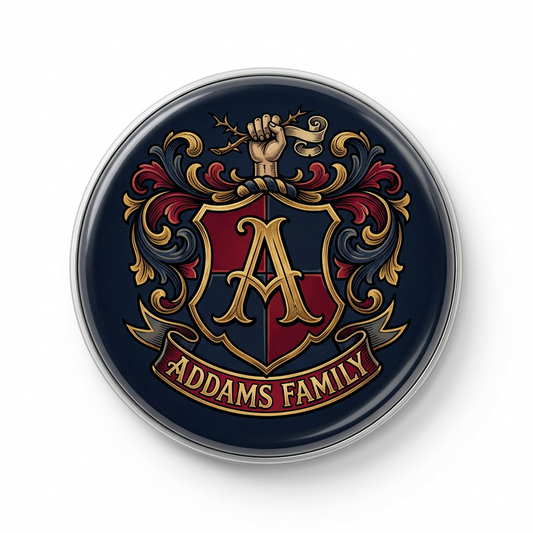 Adams Family Crest Coat Arms Magnet 3-inch