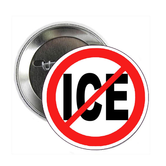 ICE OUT Now Political Protest Pinback Buttons - 100 Piece Set, 1.25 inch