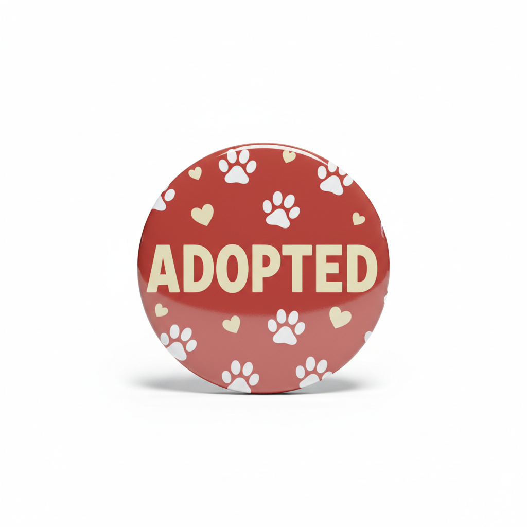 Adopted Pinback 2.25-inch