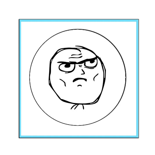 Determined Guy 1.25-inch Pinback Button Default Title