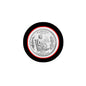 2.25-inch round coin magnet with black rim and Alabama quarter-style center design
