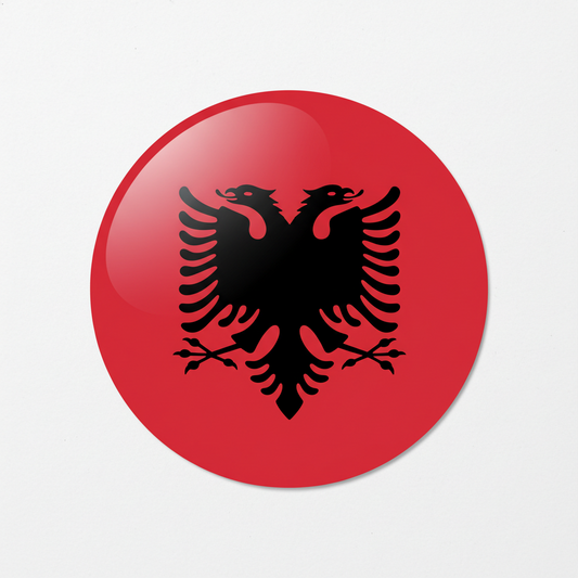 Albania Flag keychain Bottle Opener 2.25-inch
