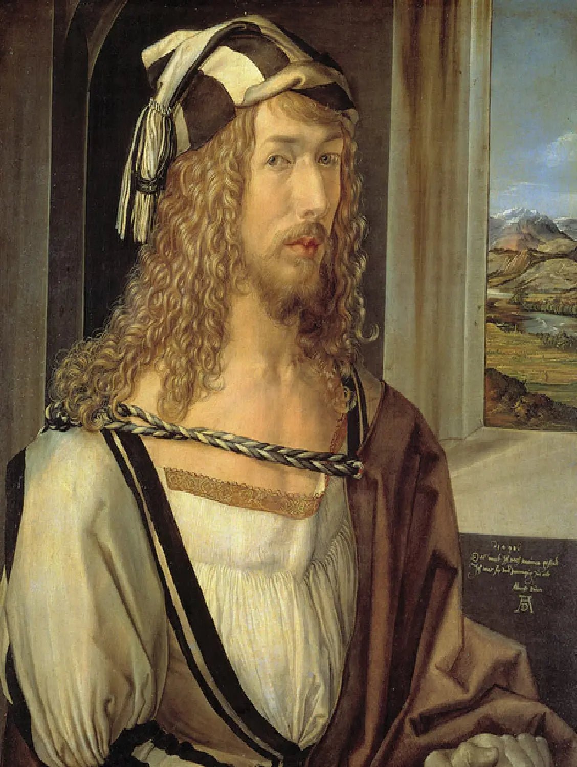 Albrecht Dürer Self portrait Mousepad - My Pinbacks