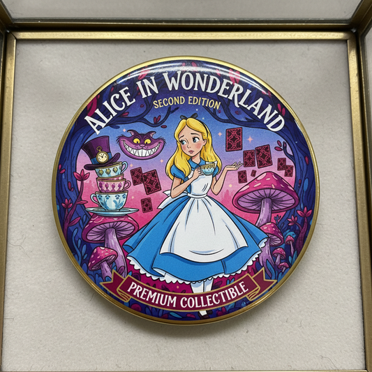 Alice in Wonderland 2 Pinback 2.25-inch