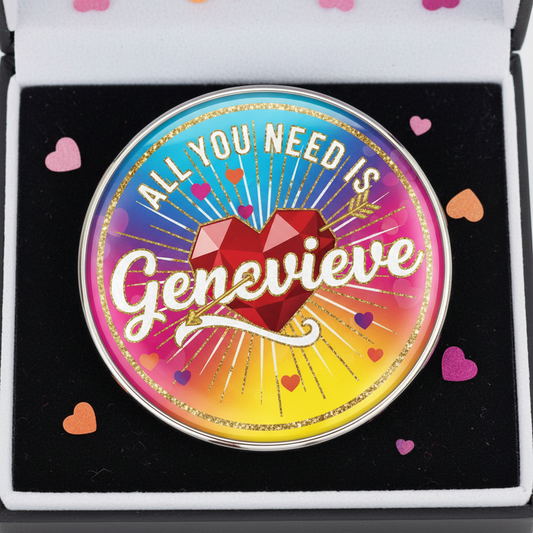 All you need is (your name) Pinback 2.25-inch