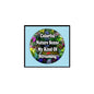 Circular pinback button with colorful nature scene and "My Kind Of Streaming" text