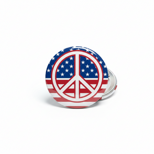 American Peace Pinback 2.25-inch