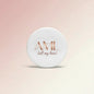 2.25-inch white round pinback button with "AMl" and "(all my love)" text