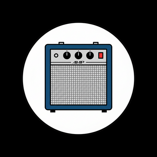 Amplifier Pinback 2.25-inch