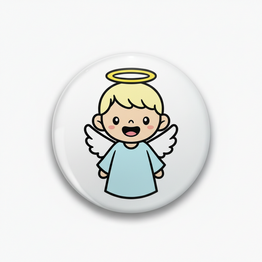 Angel Pinback 2.25-inch
