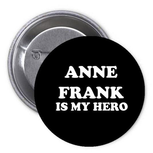 Pin trasero Ana Frank es mi heroína de 1,25"