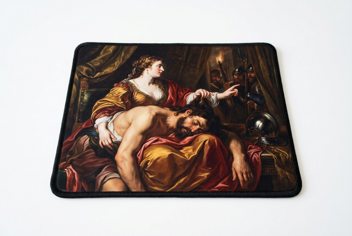 Anthony van Dyck Samson and Delilah Mousepad