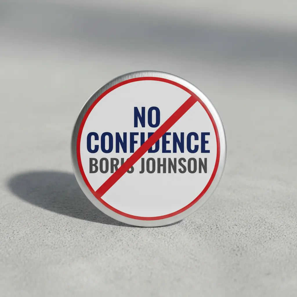 Anti Boris Johnson Pinback 2.25-inch