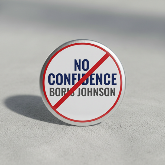 Anti Boris Johnson Pinback 2.25-inch