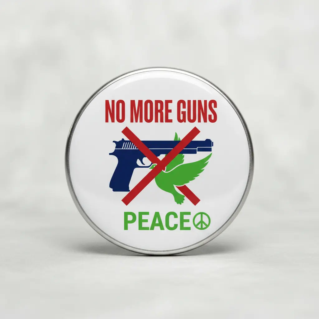 Anti Guns Pinback 2.25-inch