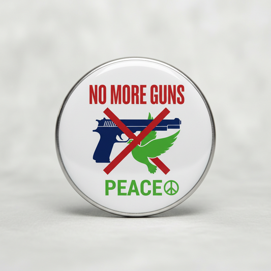 Anti Guns Pinback 2.25-inch