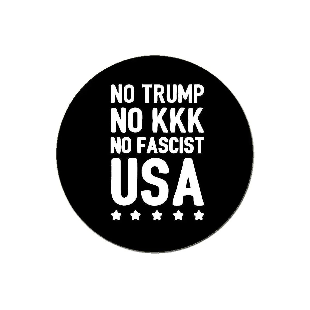 Anti Trump Anti KKK Pinback 1.25-inch - My Pinbacks