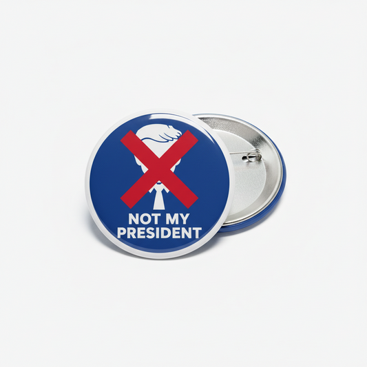 Anti-Trump Button Pinback 2.25-inch