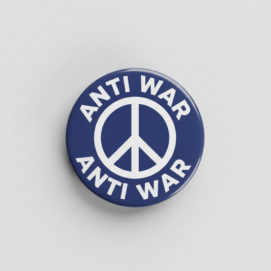 Anti War Pinback 2.25-inch