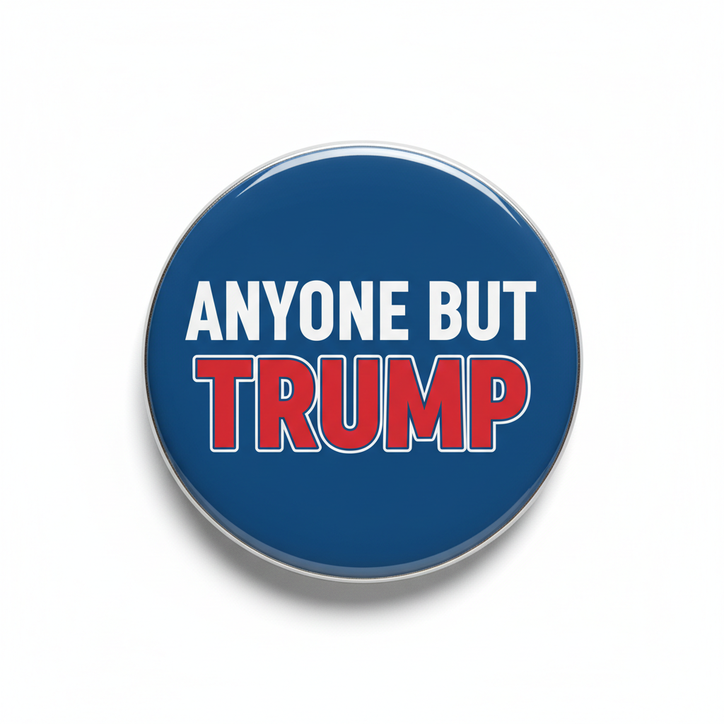 Anyone But Trump Pinback 2.25-inch