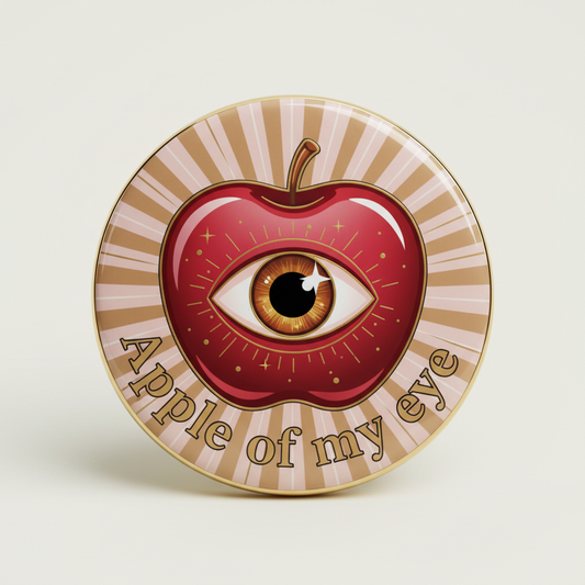 Apple of my eye pinback 2.25-inch