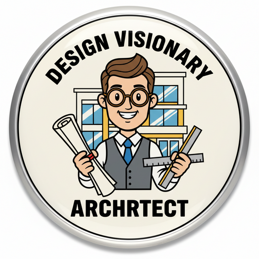 Architect Pinback 2.25-inch
