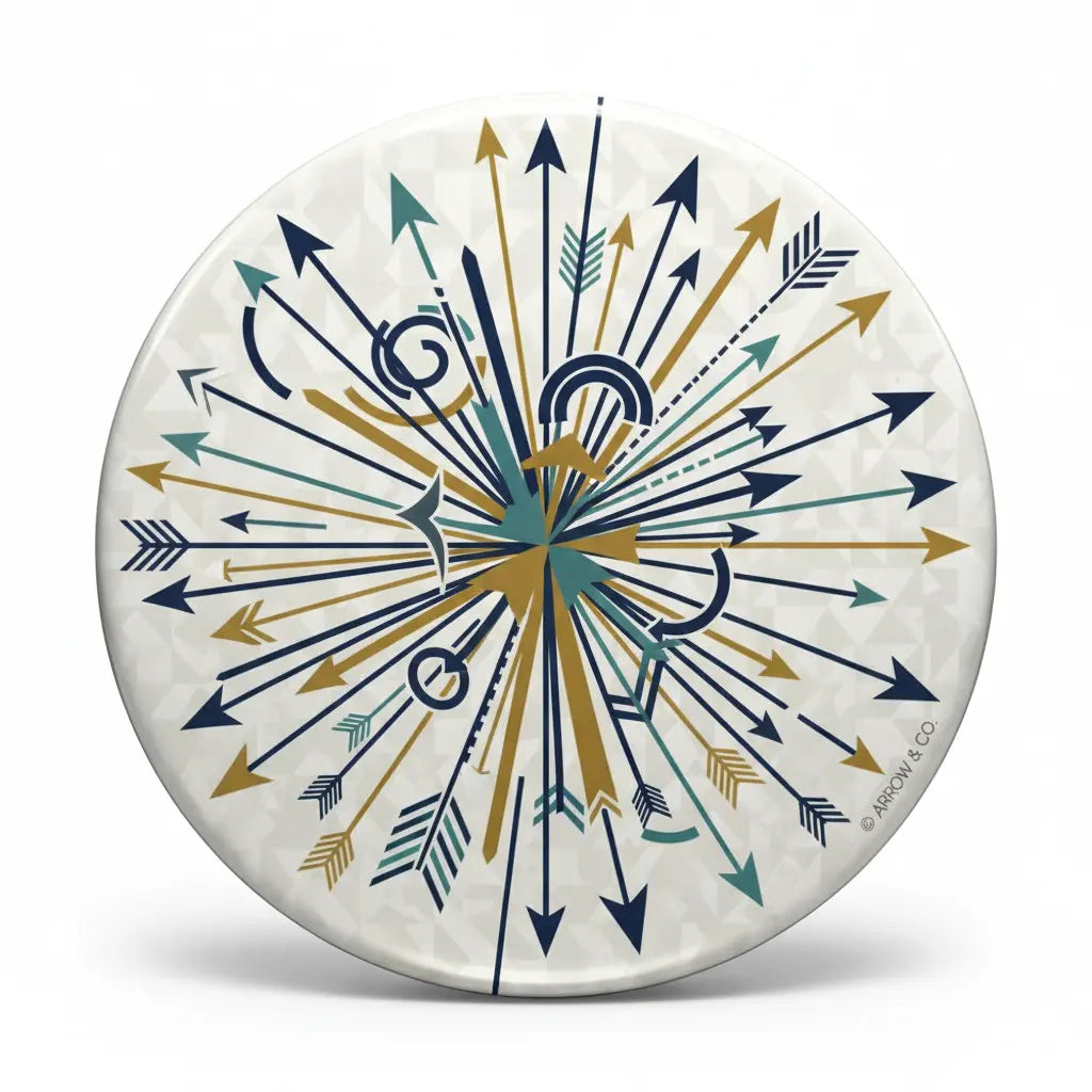 Arrows Galore Pinback 2.25-inch
