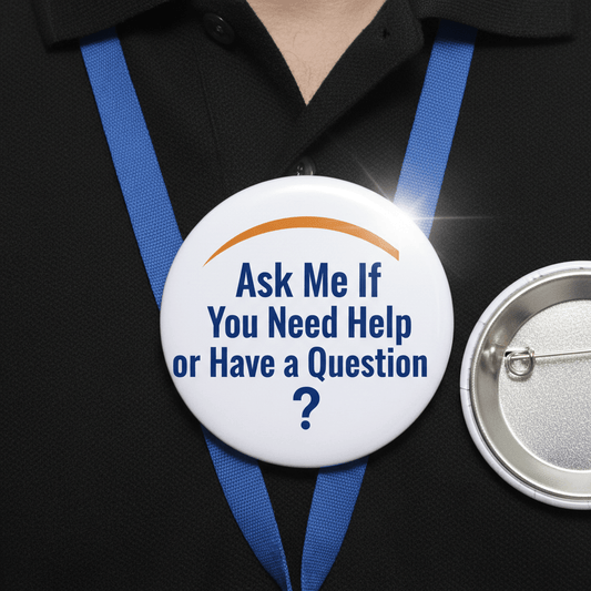 Ask Me If you need help or have a question Pinback 2.25-inch - My Pinbacks