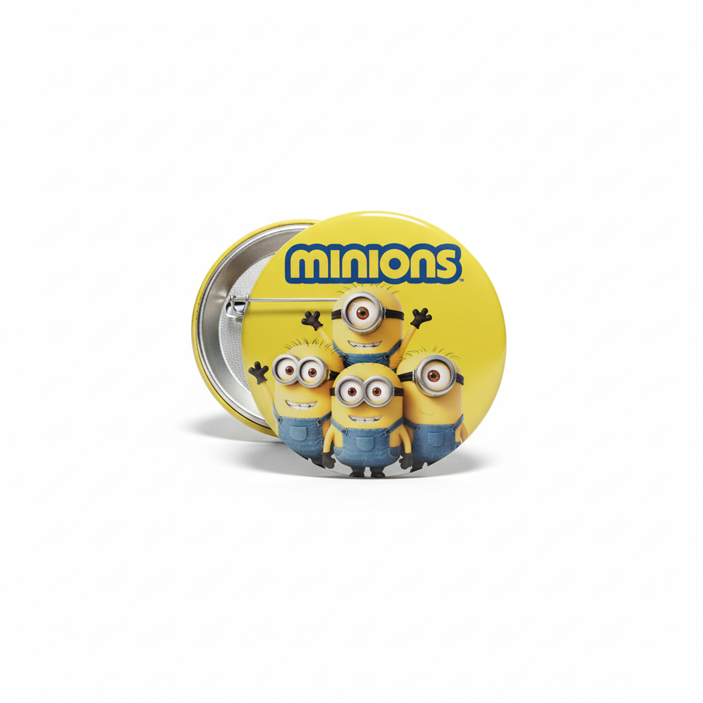 Assemble The Little Yellows Pinback 2.25-inch