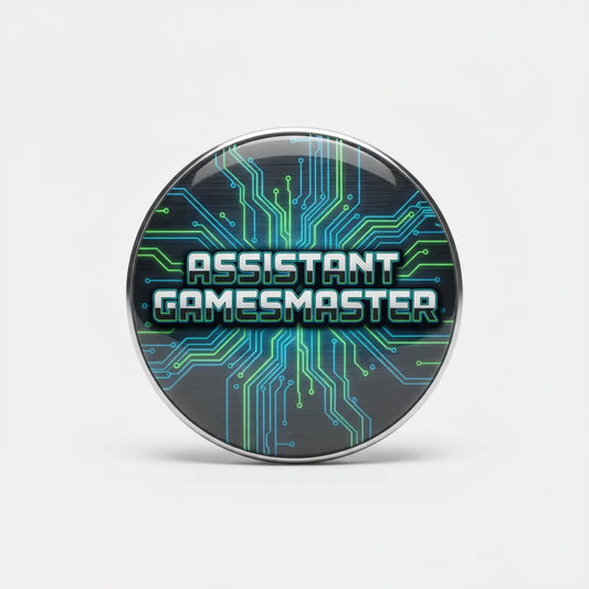 Assistant Gamesmaster Pinback 2.25-inch