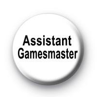 Badge d'assistant maître de jeu Pinback 2,25"