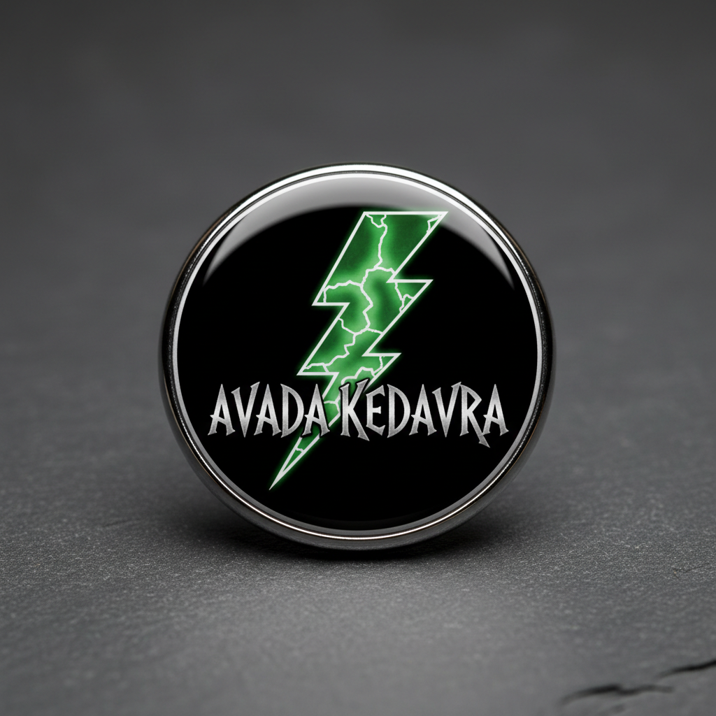 Avada Kadavra Pinback 2.25-inch