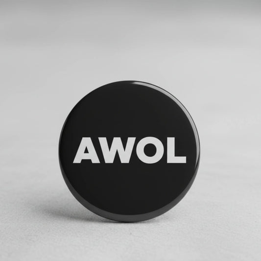AWOL Pinback 2.25-inch