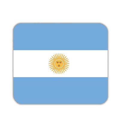 Argentina Flag Mousepad Default Title