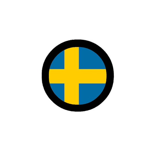 Swedish National Flag Sweden Pin Badge Pinback 2.25-inch Default Title