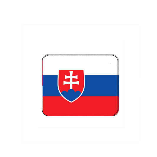 Slovakia Country Flag Mousepad for Computers Default Title